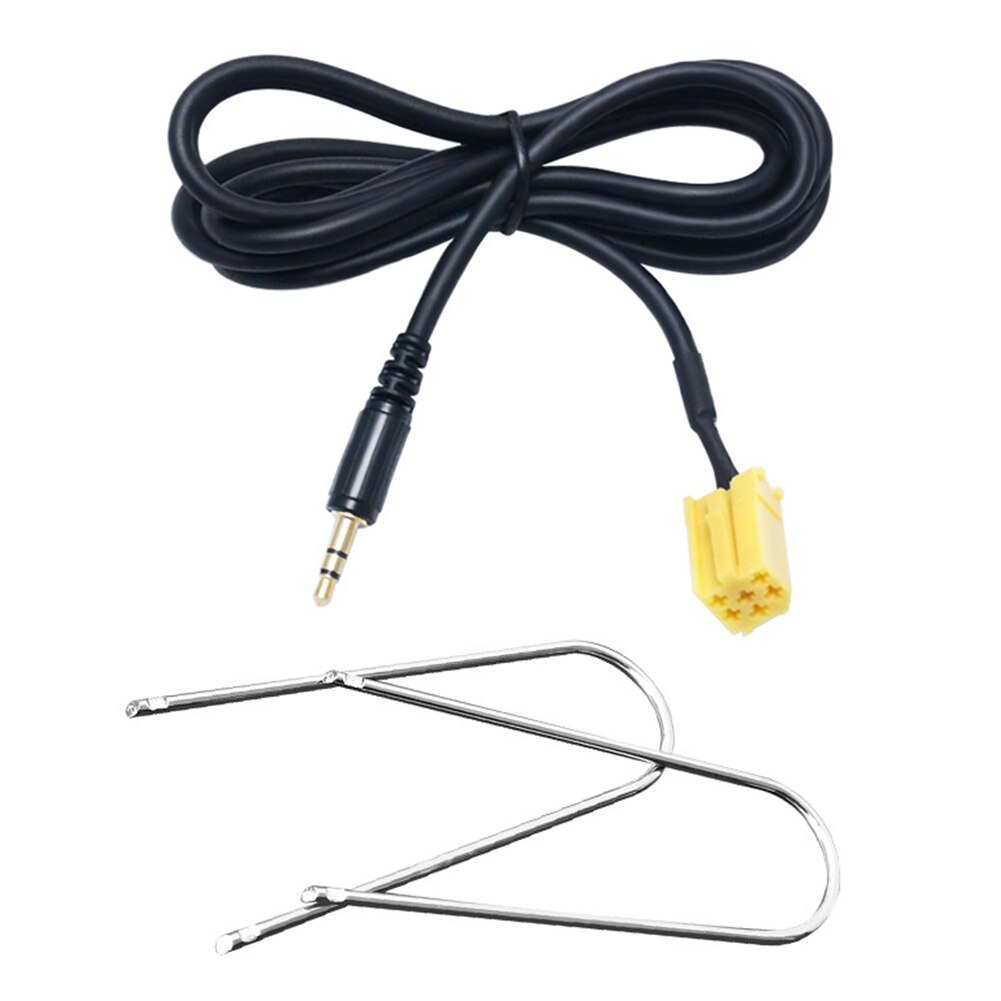 Durable Connetor Accessory Aux Cable Long 3.5mm Car Audio Audio Line Input Stereo Practical For Fiat Grande Punto Smartphones