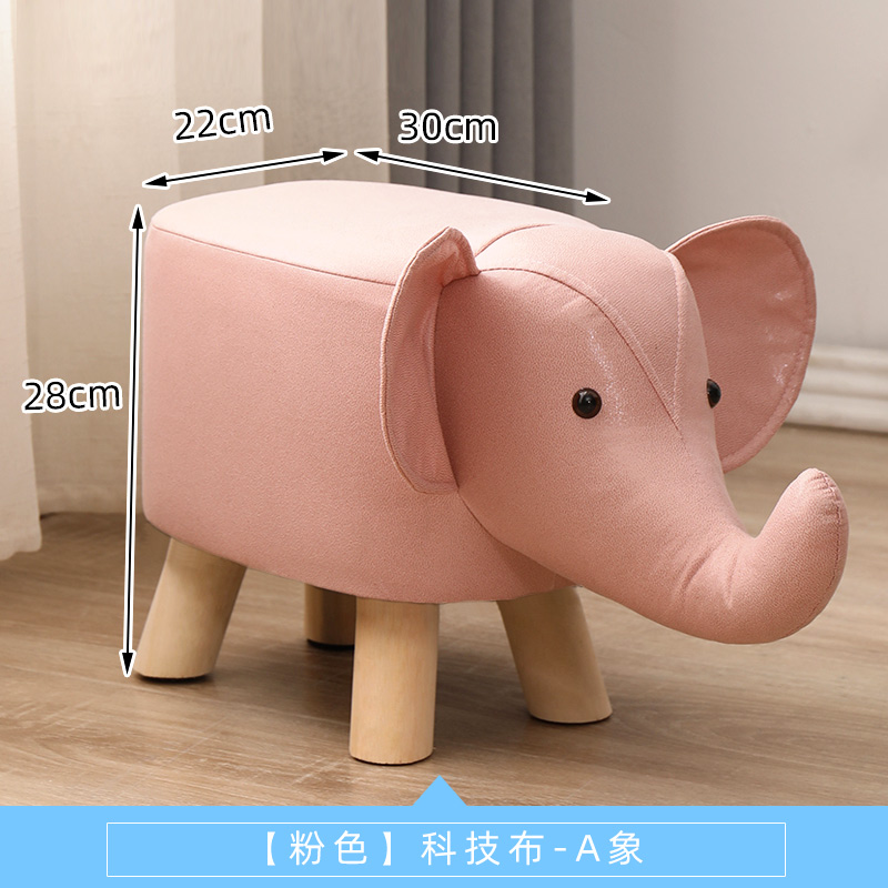 Sillas de madera hasta la rodilla para niños, asiento de comedor de conejo, mesas de asiento de madera para niños, silla nórdica para bebé, muebles de habitación para niños pequeños: Pulir