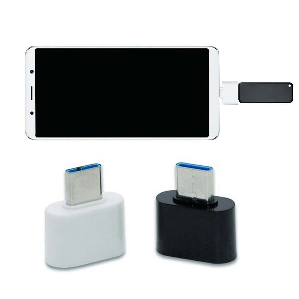 Złącze adaptera USB typu C OTG Xiaomi Huawei Samsung mysz klawiatura USB dysk Lampa błyskowa akcesoria robić telefonów komórkowych złącze adaptera