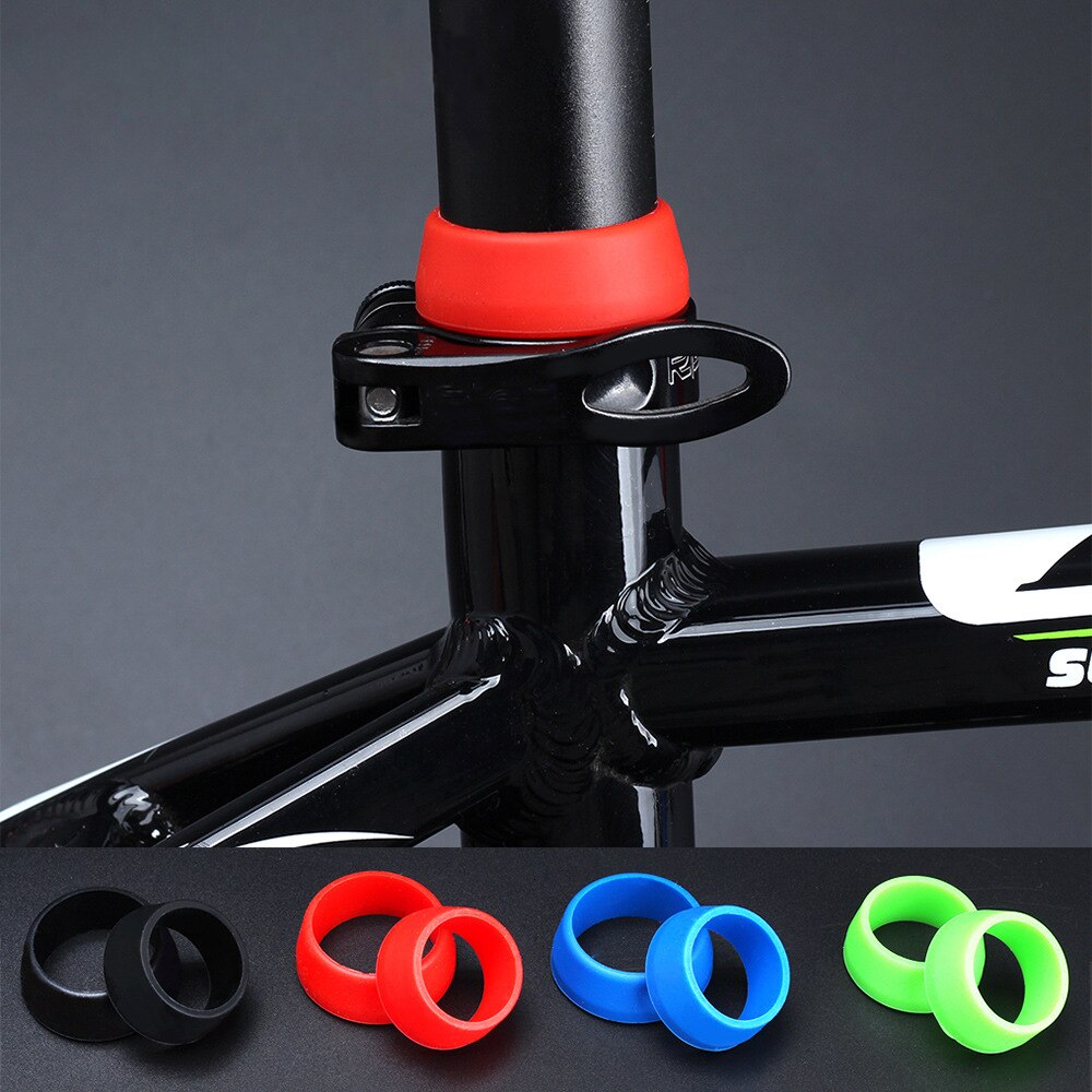 Pc Fiets Zadelpen Rubber Ring Stofkap Fietsen Sil Grandado