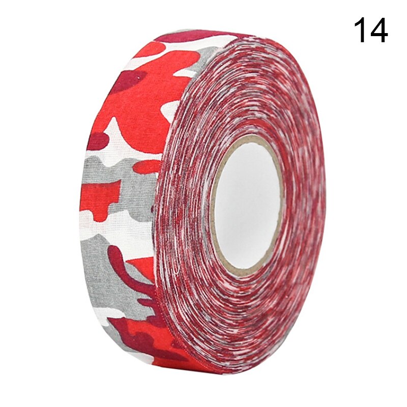 2.5mm x 25m nastri colorati antiscivolo per bastoncini da Hockey il panno multiuso in cotone di sicurezza sportiva migliora il nastro da Golf per badminton sul campo di ghiaccio: H