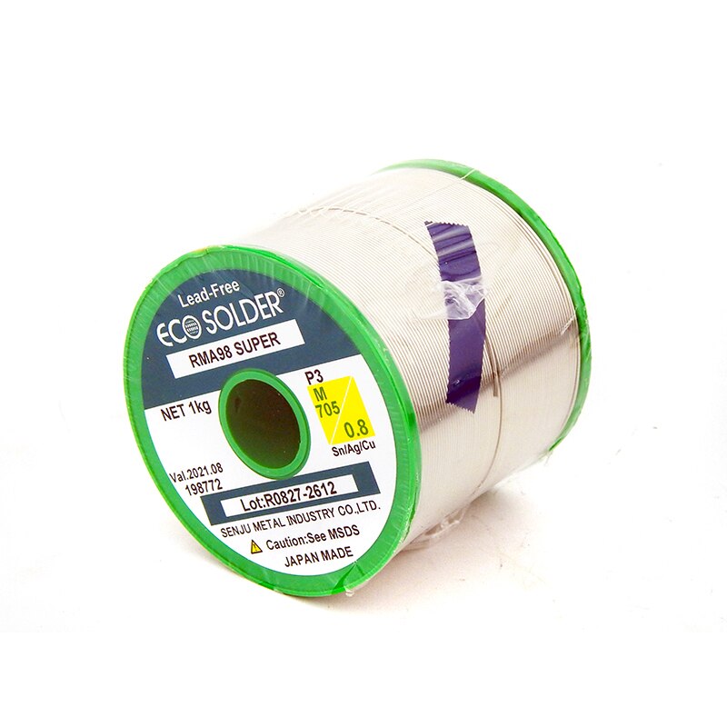 hifi Solder wire 0.8mm Japanese SPARKLE goods containing silver 3% solder wire a lot of 5m