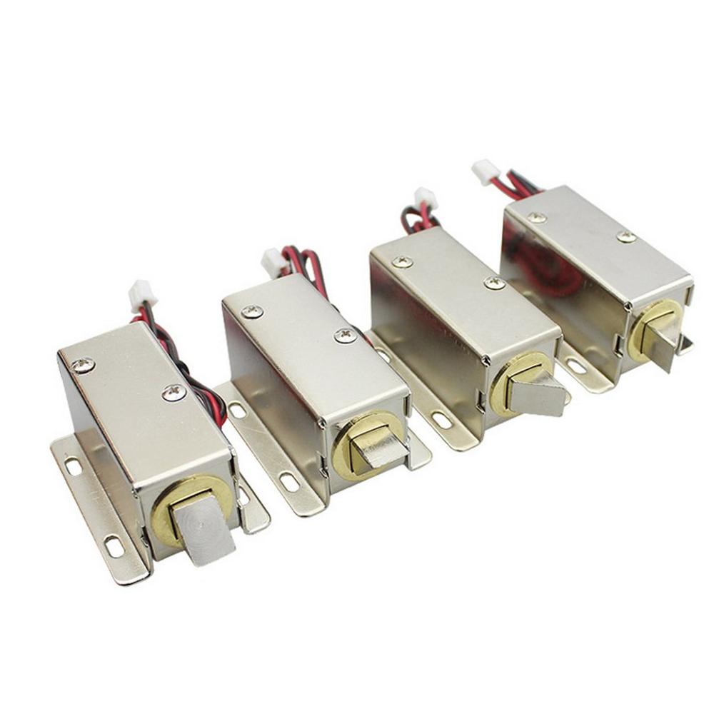 LY-03DC12V File Display Cabinet Drawer Latch Assembly Solenoid Electric Lock Fit For Desk Cabinet Window Or Safe Box