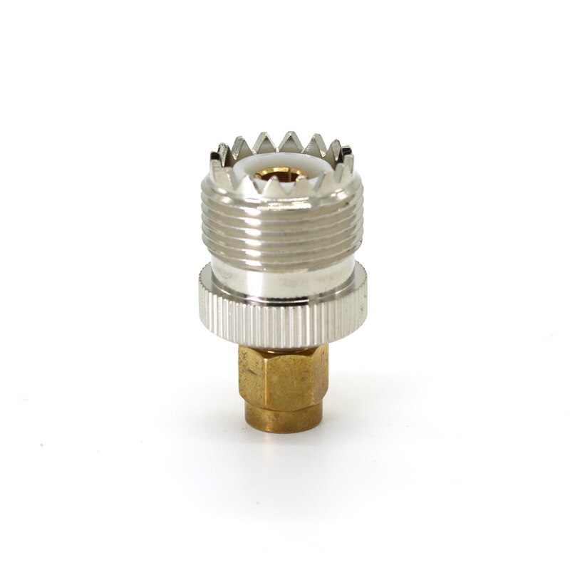 Sma Male Naar SL16 Vrouwelijke Connector Uhf SL16 Coax Adapter Connector Converter 1 Pc SMA-J/UHF-K Connector