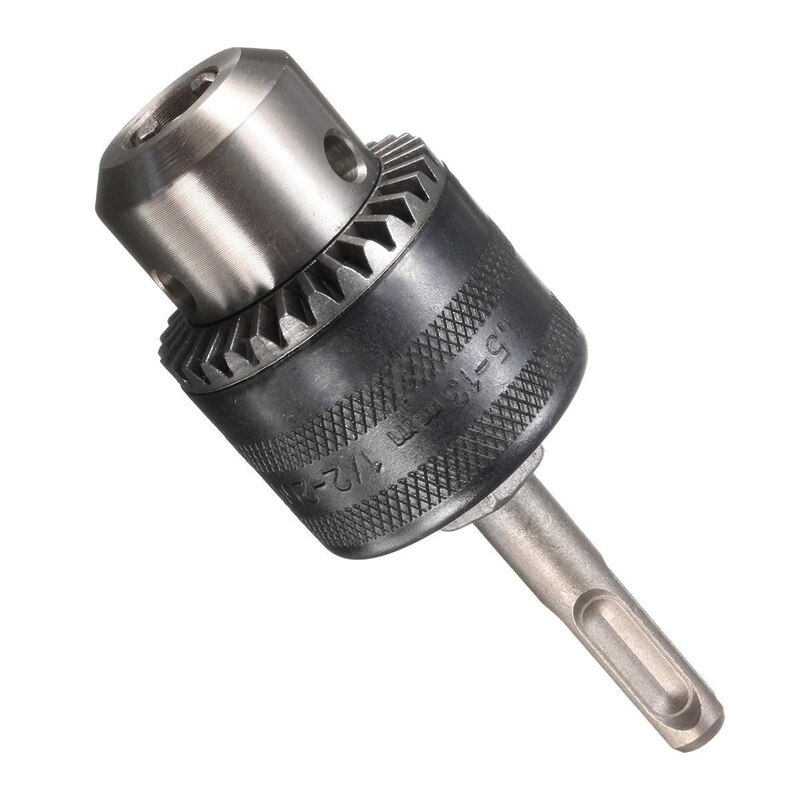 Borrhammare chuck adapter 1.5-13mm 1/2-20 unf gängad chuck elektrisk borr chuck adapter med sds plus skaft