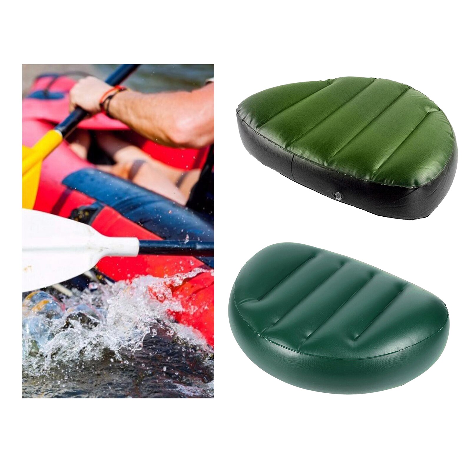 Coussin de siège gonflable pour Kayak, en PVC, Portable, pour bateau, pour Sports d&#39;eau en plein air