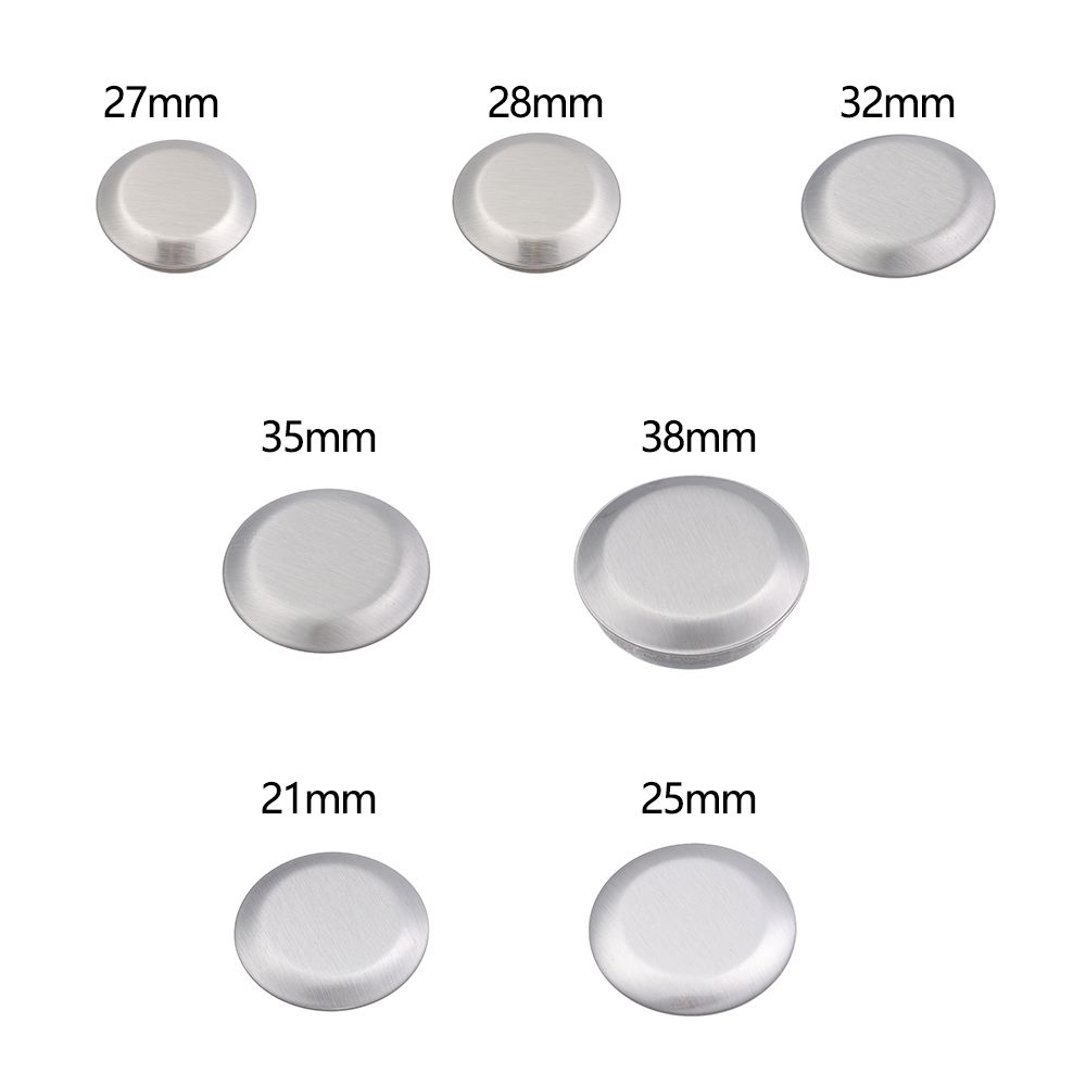 Stainless Steel Silver Faucet Hole Cover Water Stopper Sink Plug Anti-leakage Faucet Decorative Covers Bathroom Kitchen Fixture