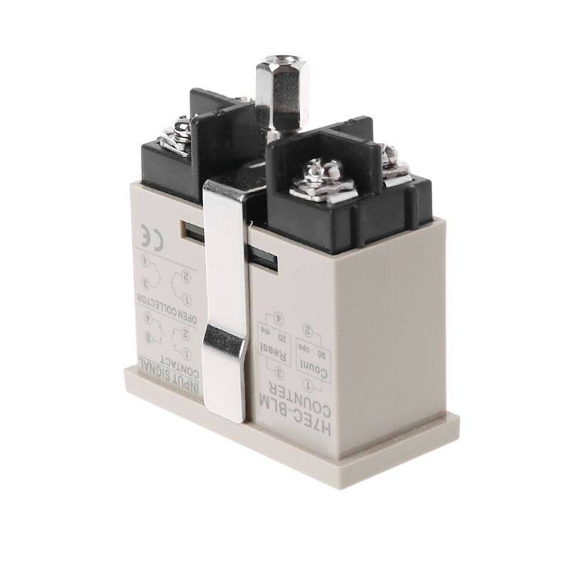 Contador electrónico Digital para venta de H7EC-6 Omron contador de horas sin voltaje