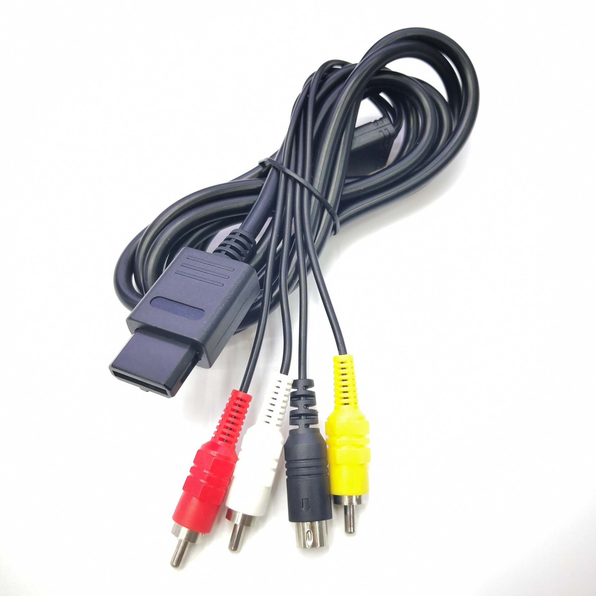 10 Pcs 6FT/1.8M S-Video En Av Kabel Met 3 Rca Audio Voor Gamecube Snes n64