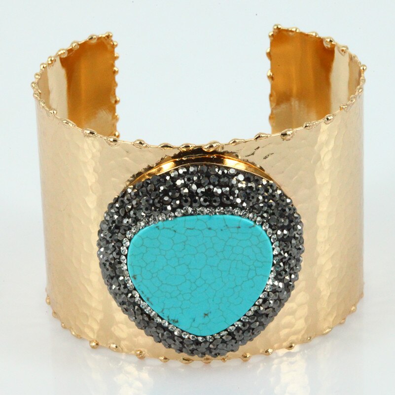 Mode Slangenhuid Bangle Charm Vrouwen Manchet Armband met Strass Trinket Steen Geopend Armband voor Sieraden