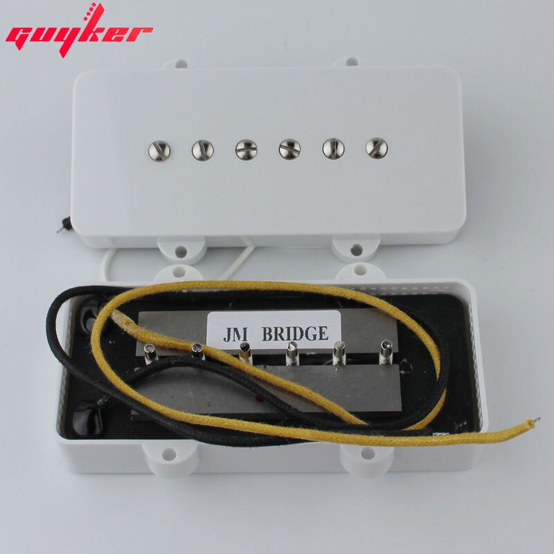 1 Set Alnico White Guitar Pickup for Jazzmaster Guitar