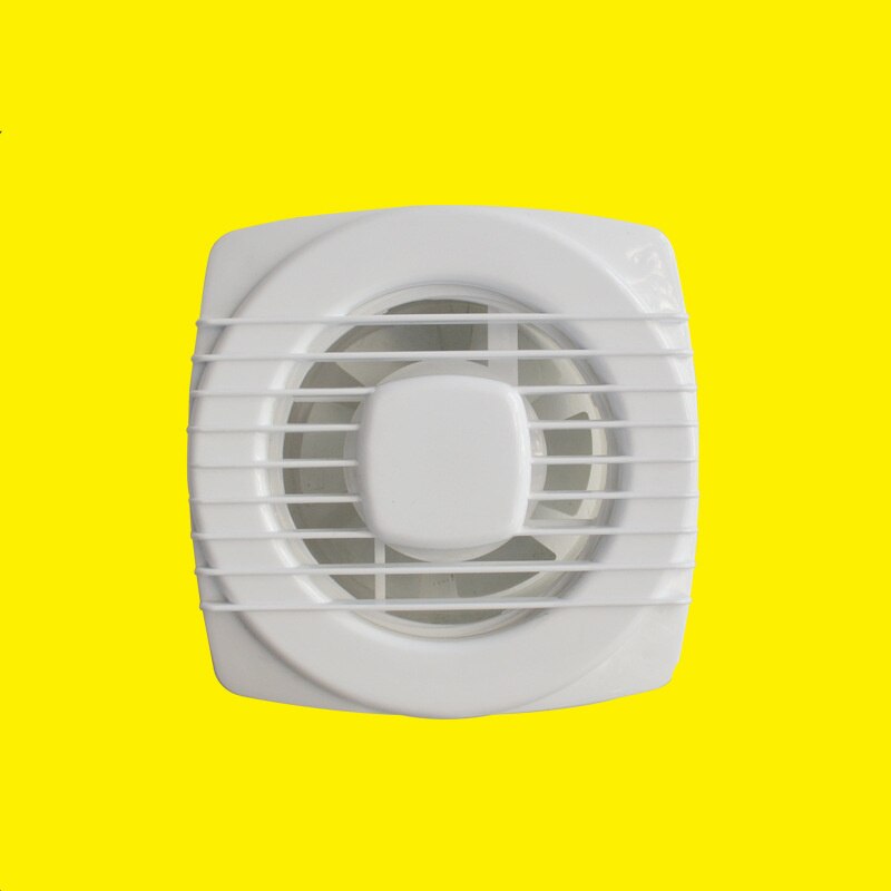 12W 220V White Hanging Wall Window Glass Small Ventilator Extractor Exhaust Fans Toilet Bathroom Kitchen Fan Hole Size 110x110mm