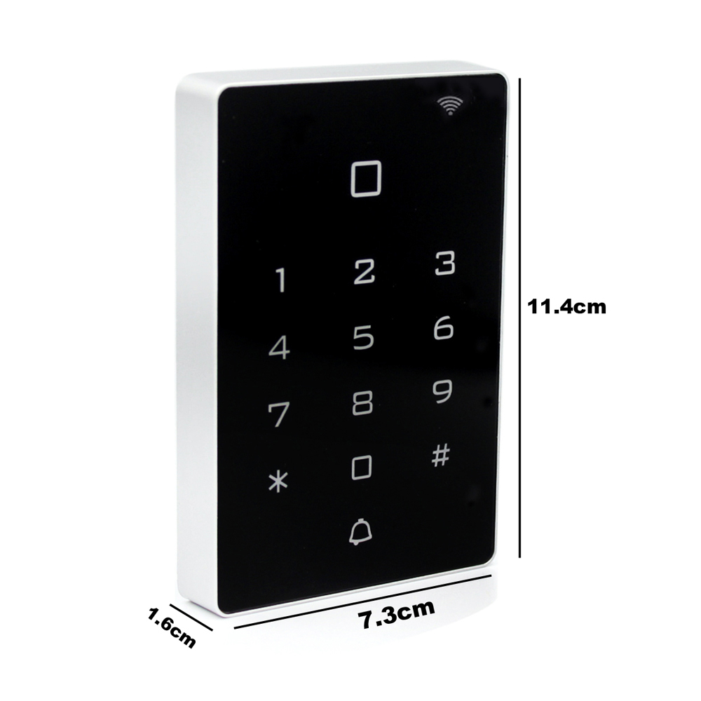 WIFI Tuya Smart Door Lock Door Access Control System Standalone Keypad 125KHZ Card Door Entry Access Controller IP68 Waterproof