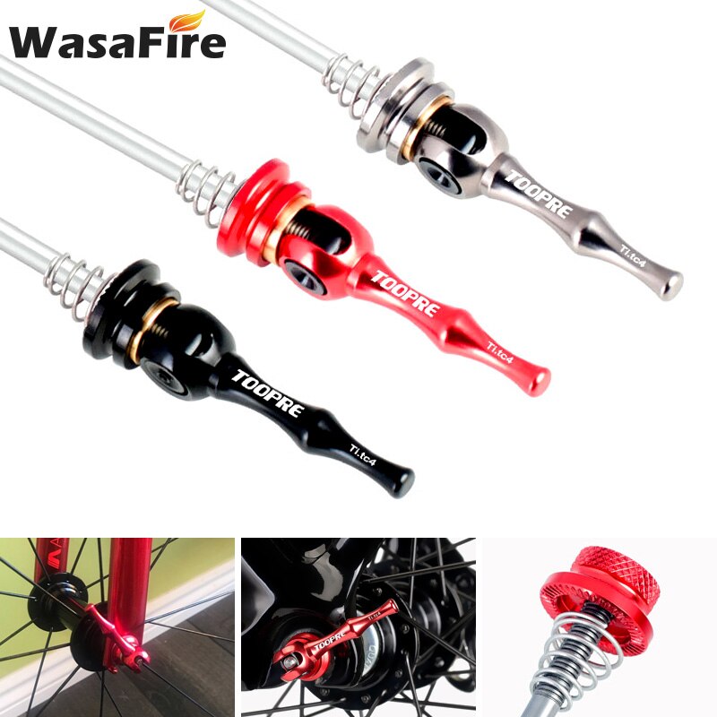 1 Pair Bicycle Quick Release Rods Skewer Set Front and Rear QR Axle Skewer Set Quick Release Hub For Road Bike Accessories