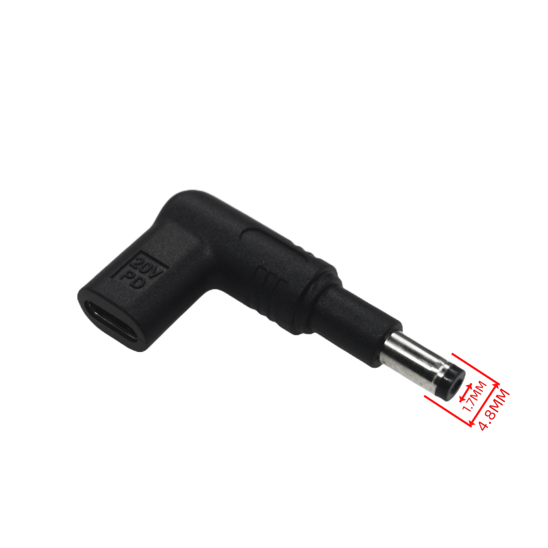 USB C PD to DC Power Connector Universal 20V Type C to DC Jack Plug Charging Adapter Converter for Router Tablet Mini Fan: Beige