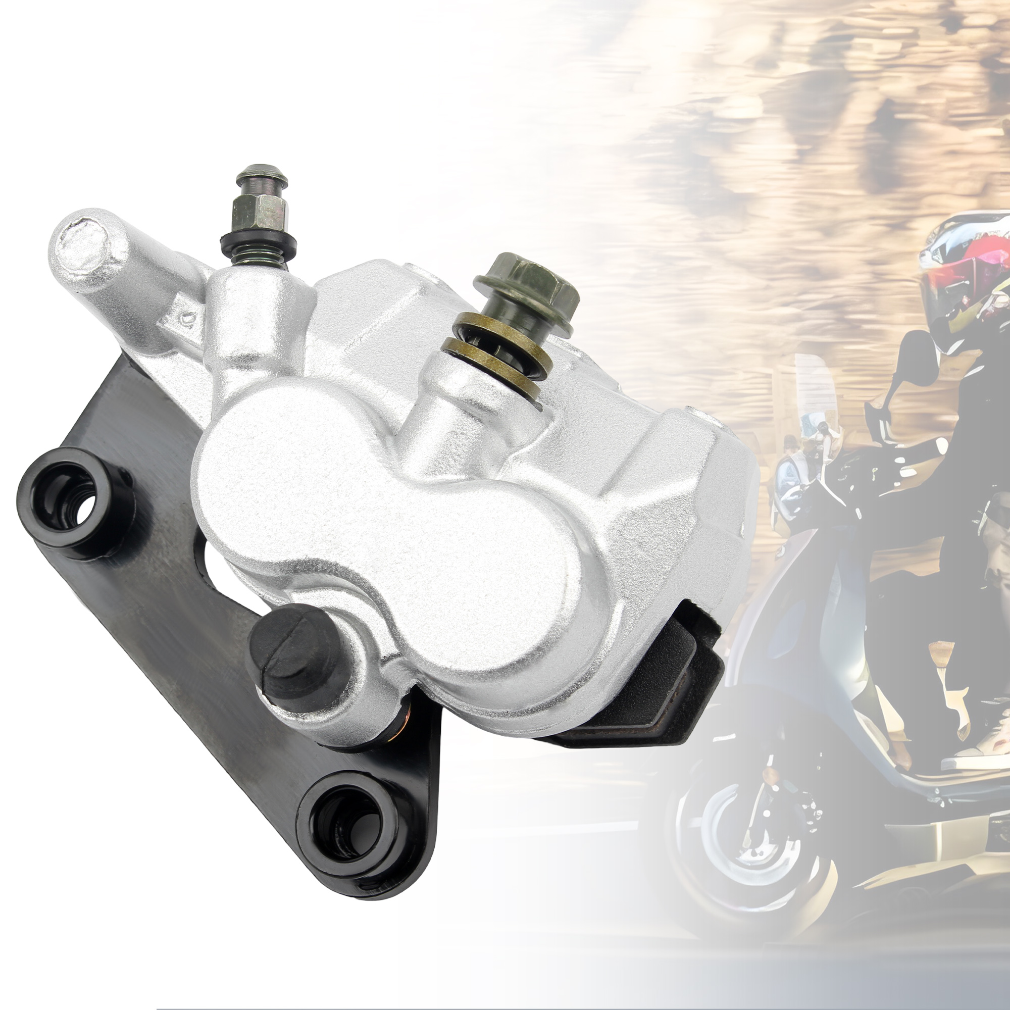 Motorrad Vorne Rabatt Bremssattel Hydraulische Scheibenbremse Für 50cc-250cc GY6 QMB139 Grube Schmutz Fahrrad Ersatz Ersatzteile
