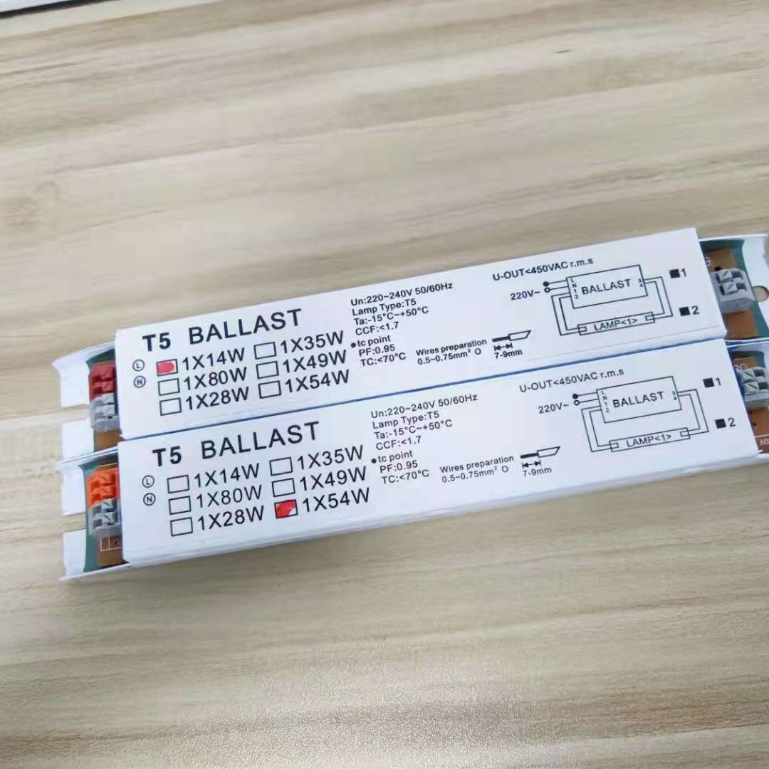 Ballast électronique à lampe fluorescente, 220-240V AC, 2x18W, 2x30W, 2x36W, 2x58W, T8/T5