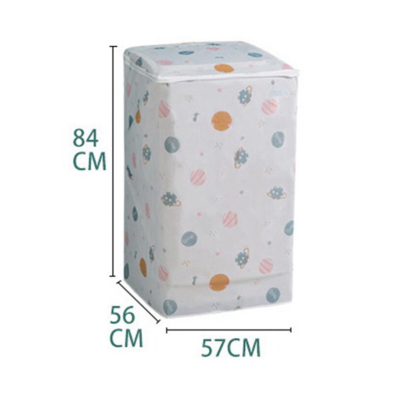 Protector solar PEVA, cubierta a prueba de polvo para lavadora, funda impermeable, cubierta protectora para lavadora, 1 ud.