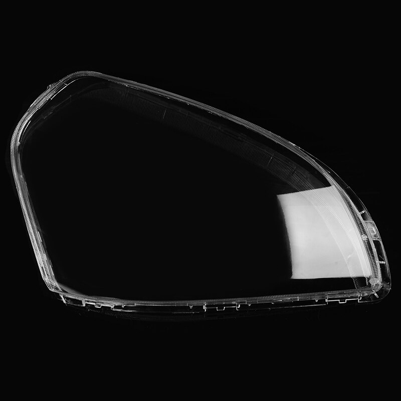 Lente de faro delantero de coche, Cubierta de policarbonato izquierda + derecha, pantalla de lámpara, carcasa brillante, apta para HYUNDAI TUCSON 2005, 2006, 2007, , , 2 uds.