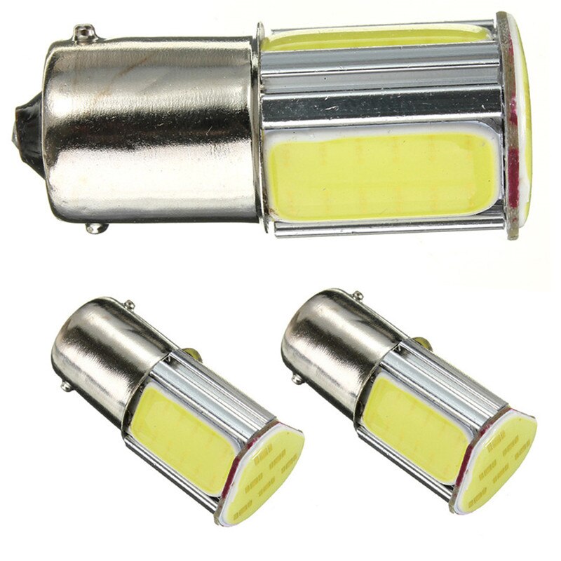 2Pcs 1156 4 Cob Universele Laag Verbruik High Power Ultra Lange Levensduur Led Auto Lichtbron Achterlicht lamp Lamp DC12V #272120