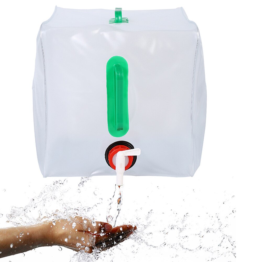 10/20L Opvouwbare Water Opslag Container Outdoor Wandelen Vissen Camping Opvouwbare Pvc Drinken Tas Water Tank Opvouwbare Emmer