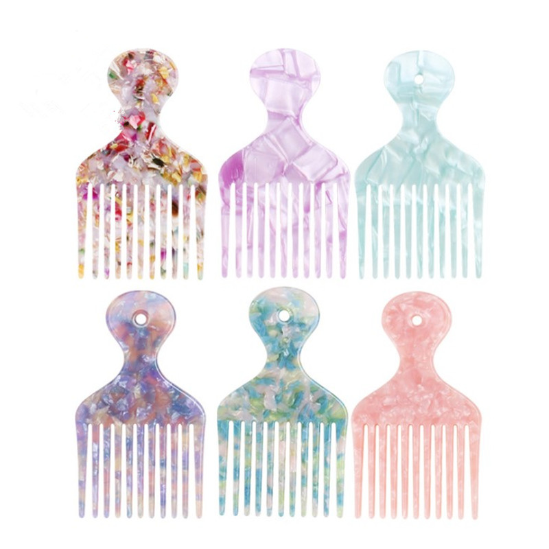 Cepillo acético para niña que, accesorio para el cabello para peluquería, estilismo de dientes largos, Accesorios de belleza