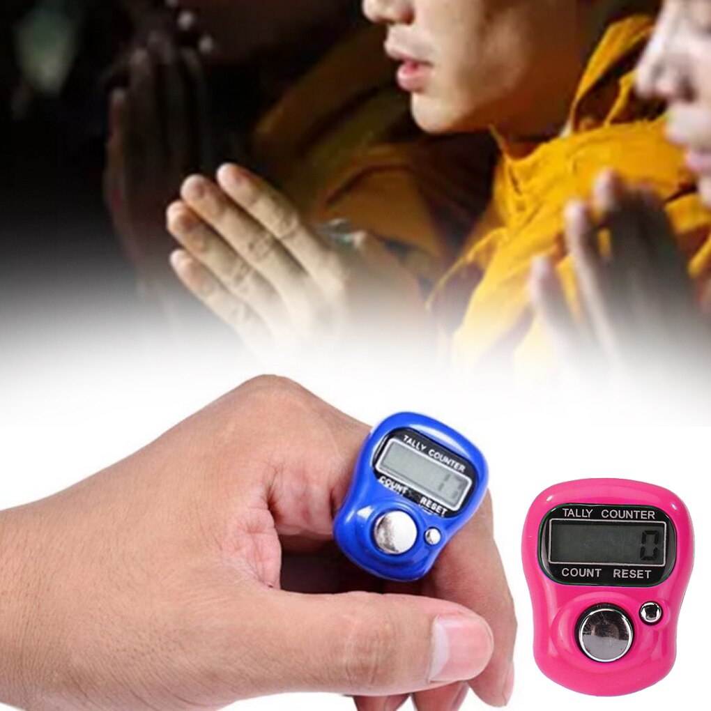 5-digit Counter Rope Jumping Beads Counting Electronic Device Digital Display Portable Counter