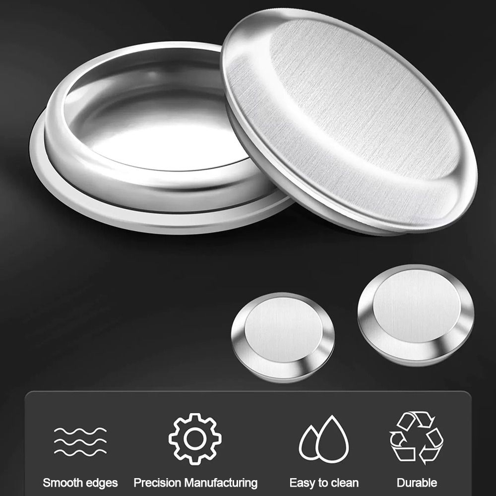 Tapón de fregadero de acero inoxidable, cubierta de orificio para grifo, tapón de agua, sello de drenaje de cocina, lavabo antifugas, accesorios de fácil uso para lavandería
