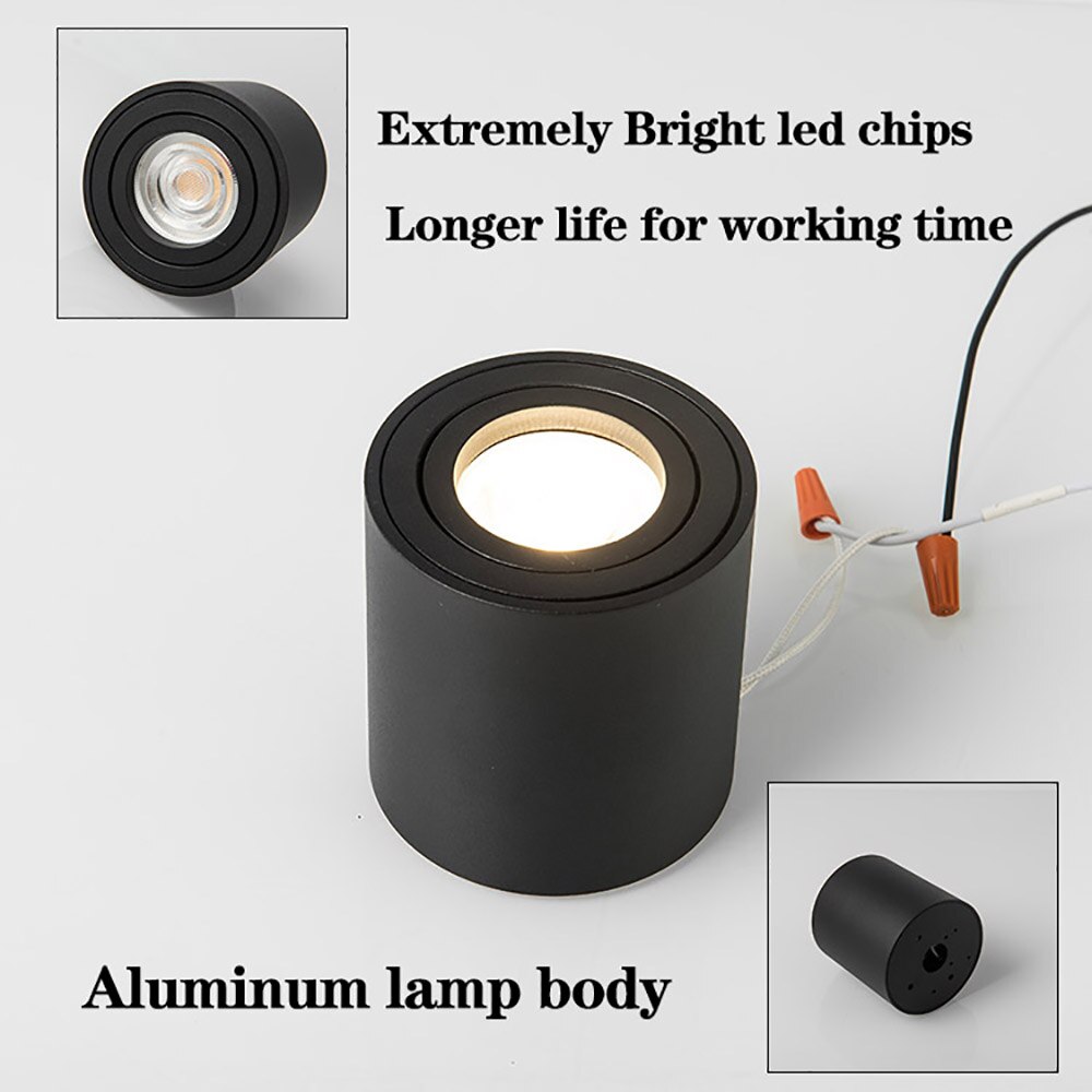500LM 5W Panel light with good effect decorative adjustable led panel lighting for AC110V AC220V indoor lamp