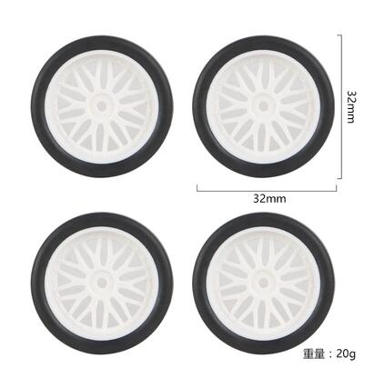 LD NSX RC auto-onderdelen shell glazen band moederbord afstandsbediening set servoarm: WHITE