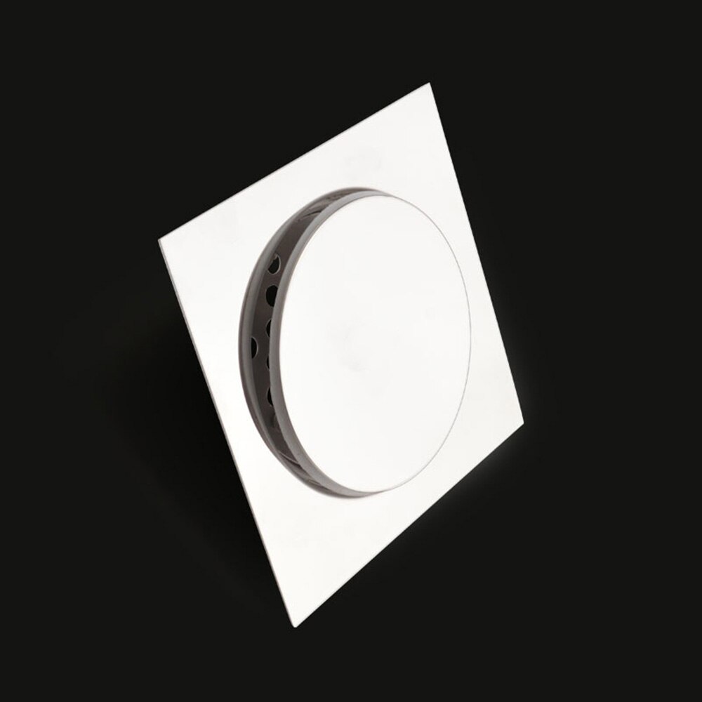 Pop Up Foot Floor Drain For Bathroom - Floor Cover Shower Room Push Down Drain Plug