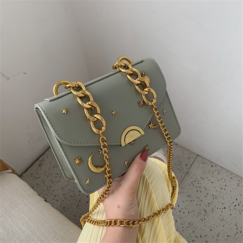 Woman Bag Hang Bags Women Handbag Sling Bag Women Shoulder: Green