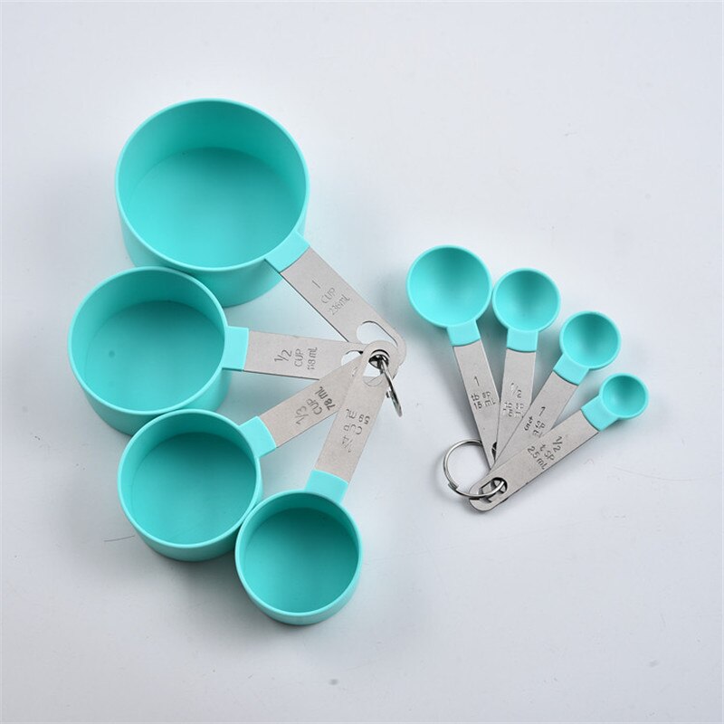 Messbecher Und Messlöffel Premium Stapelbar Küche Messlöffel Set Edelstahl Messbecher und Löffel Set: H