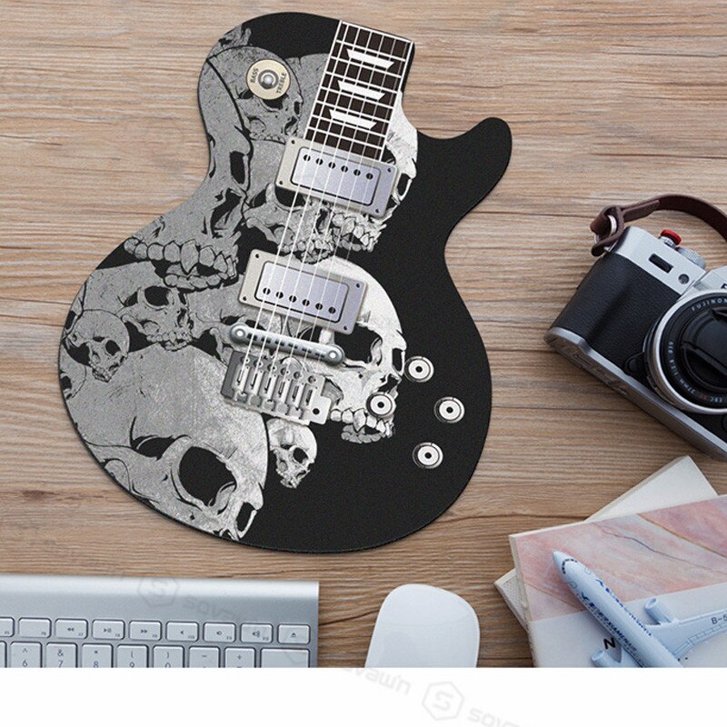 SOVAWIN-alfombrilla de goma Natural para ratón, 220x180x2MM, antideslizante, para guitarra, ordenador, oficina, teclado