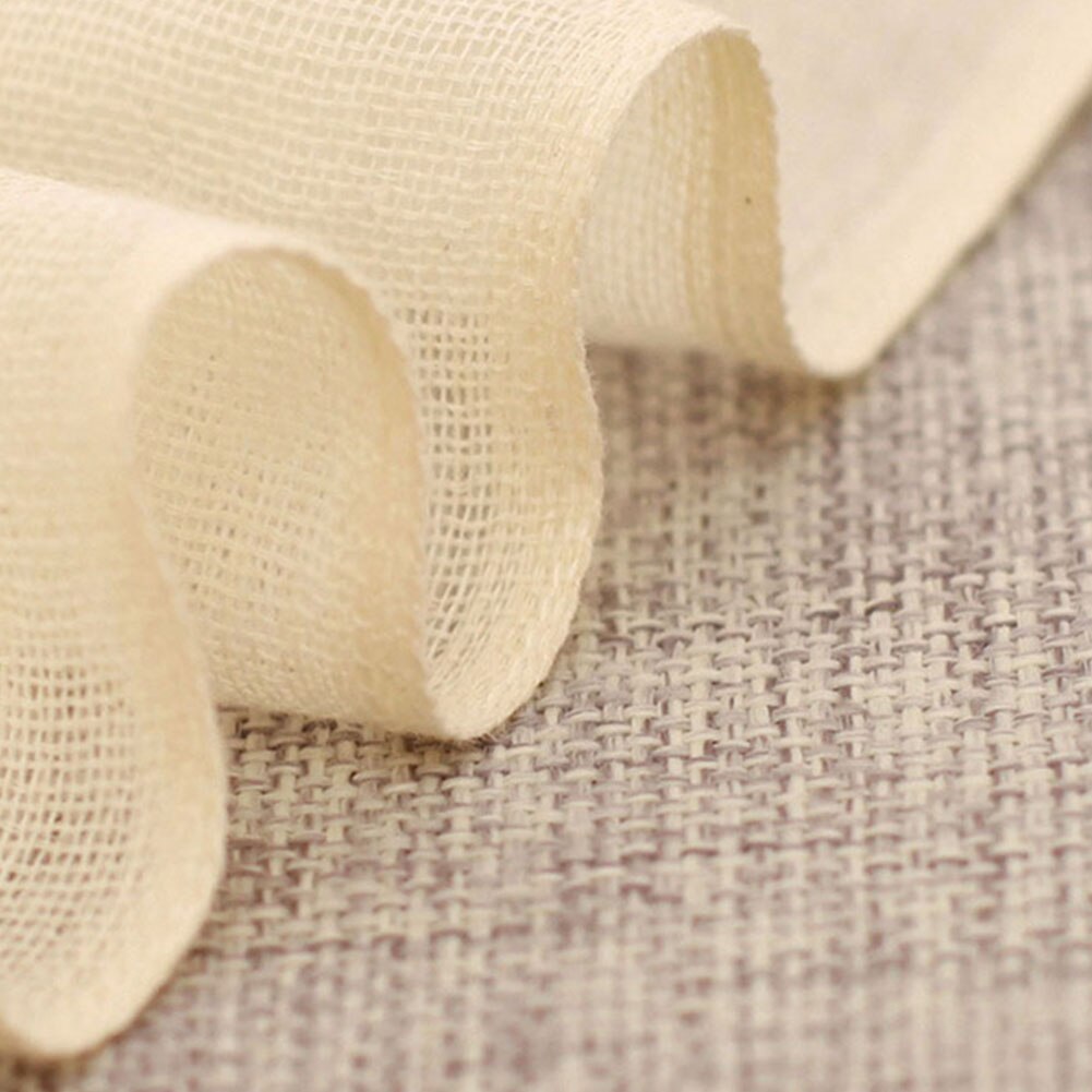 Hilo de cocina reutilizable sin blanquear con filtro de gasa de 1,5 m, tela transpirable de algodón para pan de grano ecológico, utensilios de cocina