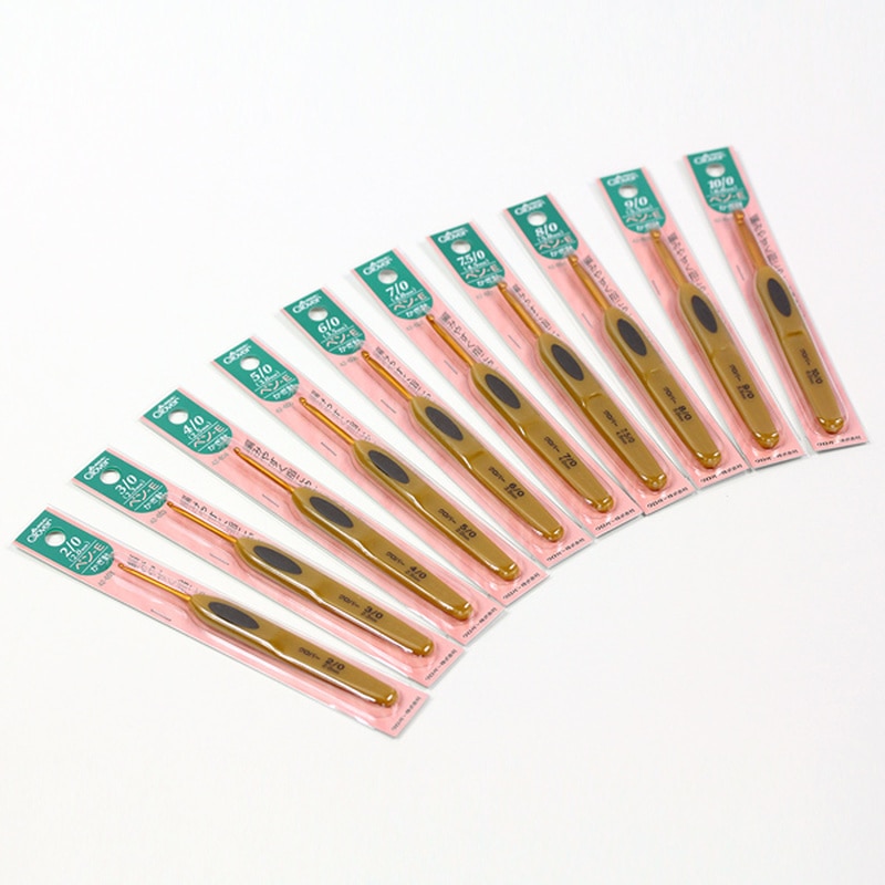 Trèfle japonais meilleure Crochet aluminium Amour | Aiguilles à tricoter, Original authentique importé du japon 0.5mm-6mm