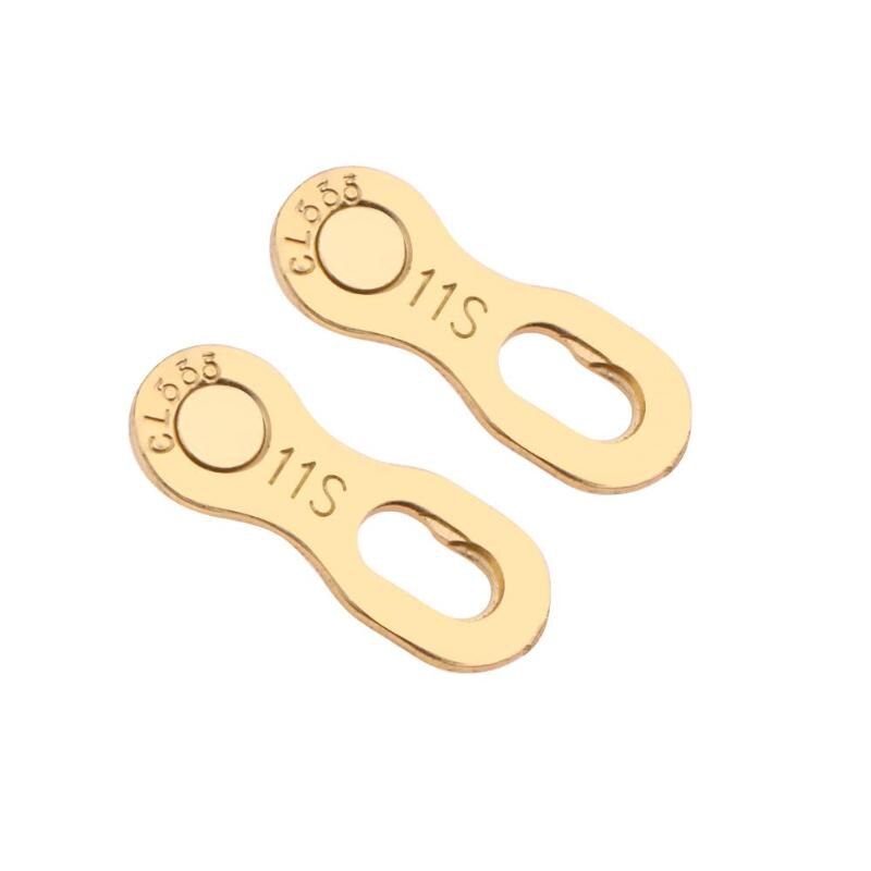 Chaînes de vélo 11 vitesses route vélo chaîne connecteur VTT en acier inoxydable pour maître rapide lien Joint chaîne vélo pièces: 1