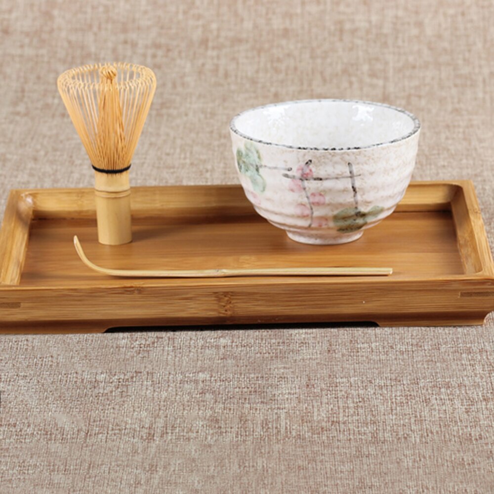 3 Pcs/1 Set Matcha Tool Set Tea Whisk Tea Spoon Matcha Bowl Set Japanese Teaware Tea Art Tool 5 Styles: C