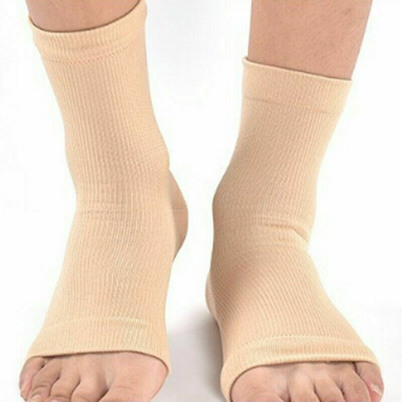 1 paar Fuß Compression Sleeve Anti Plantar Unterstützung Knöchel Engel Socken Sport Schutz Basketball Fußball Knöchel Unterstützung Relief Socke