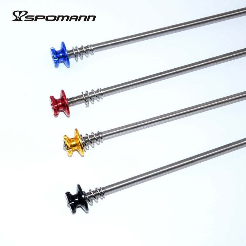 Ultralight Bicycle Quick Release Rod Titanium Alloy Quick Release Pole Mountain Wheel Group Quick Release Rod Riding Accessories
