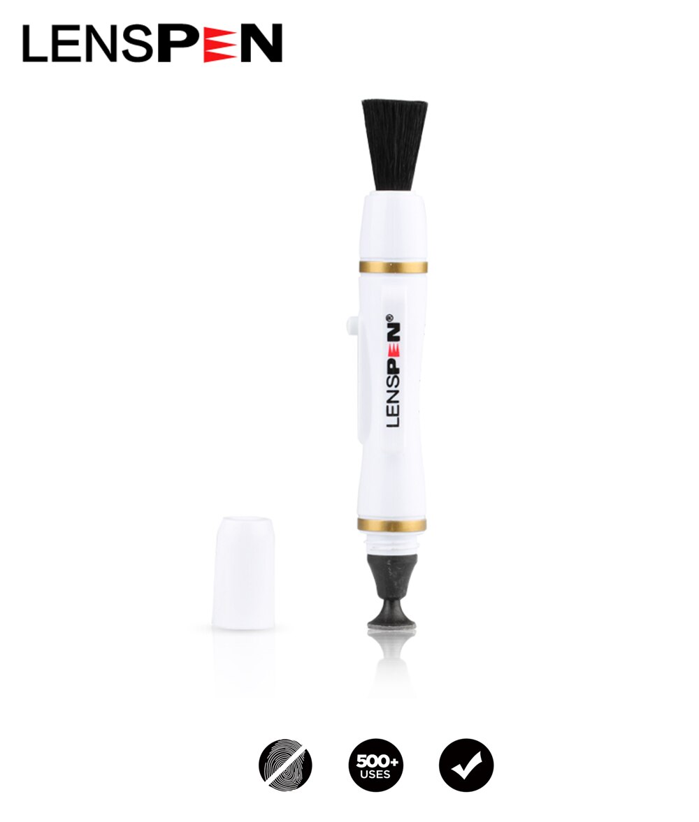 Véritable Lenspen NLP-1 nettoyage caméra stylo et brosse 2 en 1 Kit de nettoyage objectif outil pour Nikon Canon SLR DV verre optique: Default Title