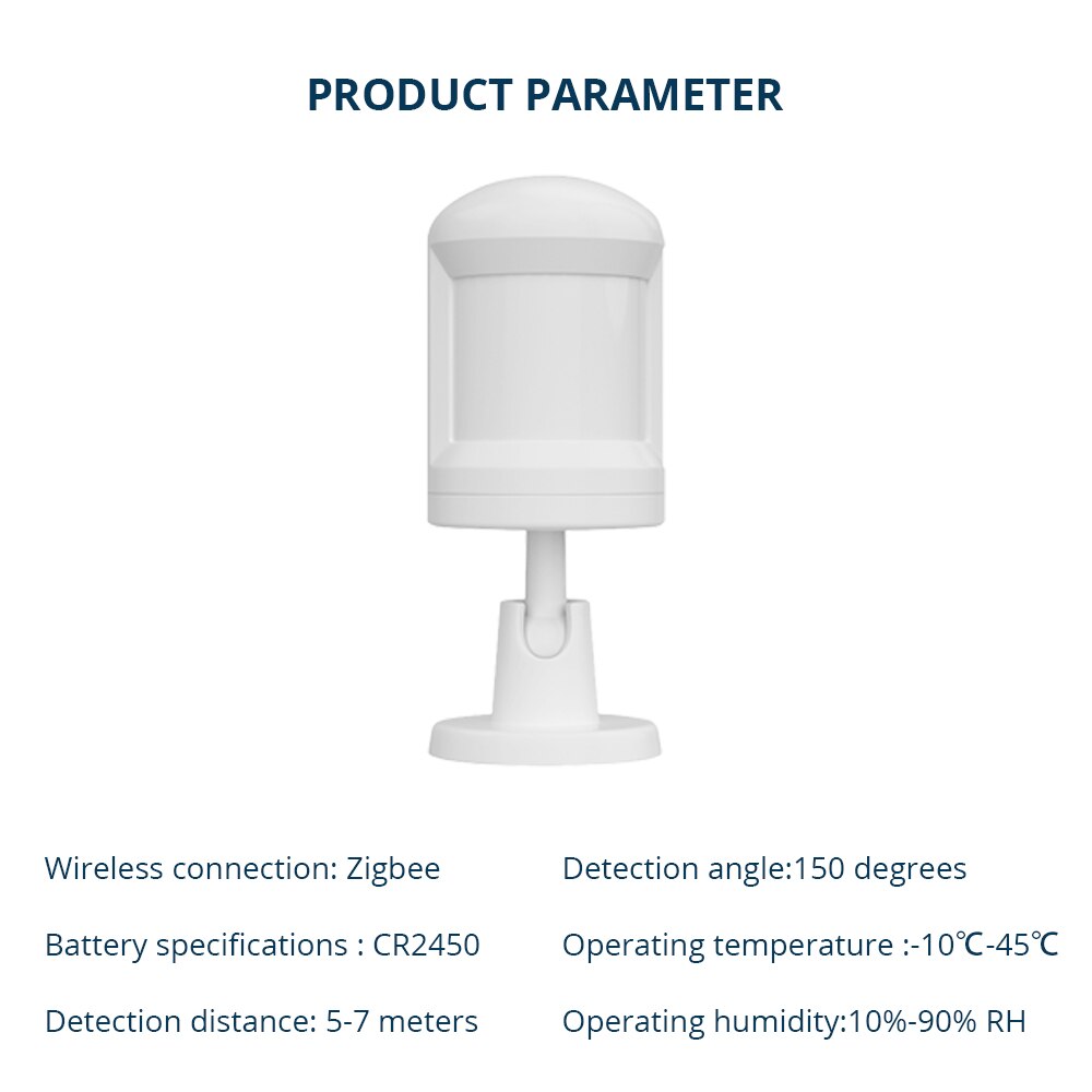 Yagusmart Tuya Zigbee 3,0 Bewegung Sensor Detektor PIR Bewegung Sensor Unterstützung Zigbee2MQTT deCONZ Clever Heimat Sicherheit Sensor System