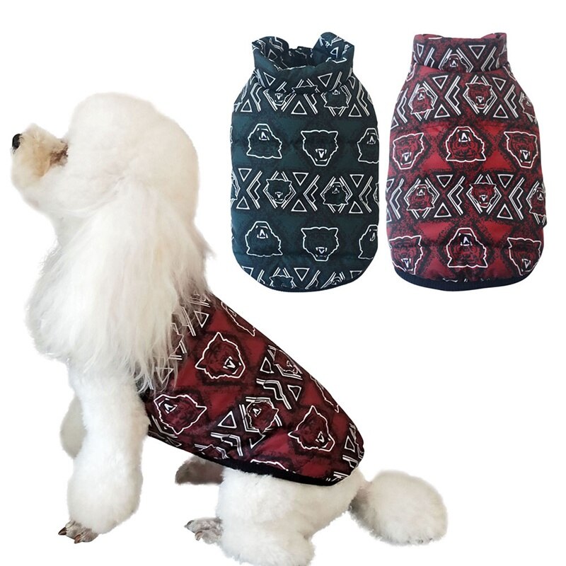Populære kæledyr hundetøj til lille hund bomuld vest frakker jakke vinter hunde katte tøj chihuahua kæledyr hund kostume tøj s-xxl