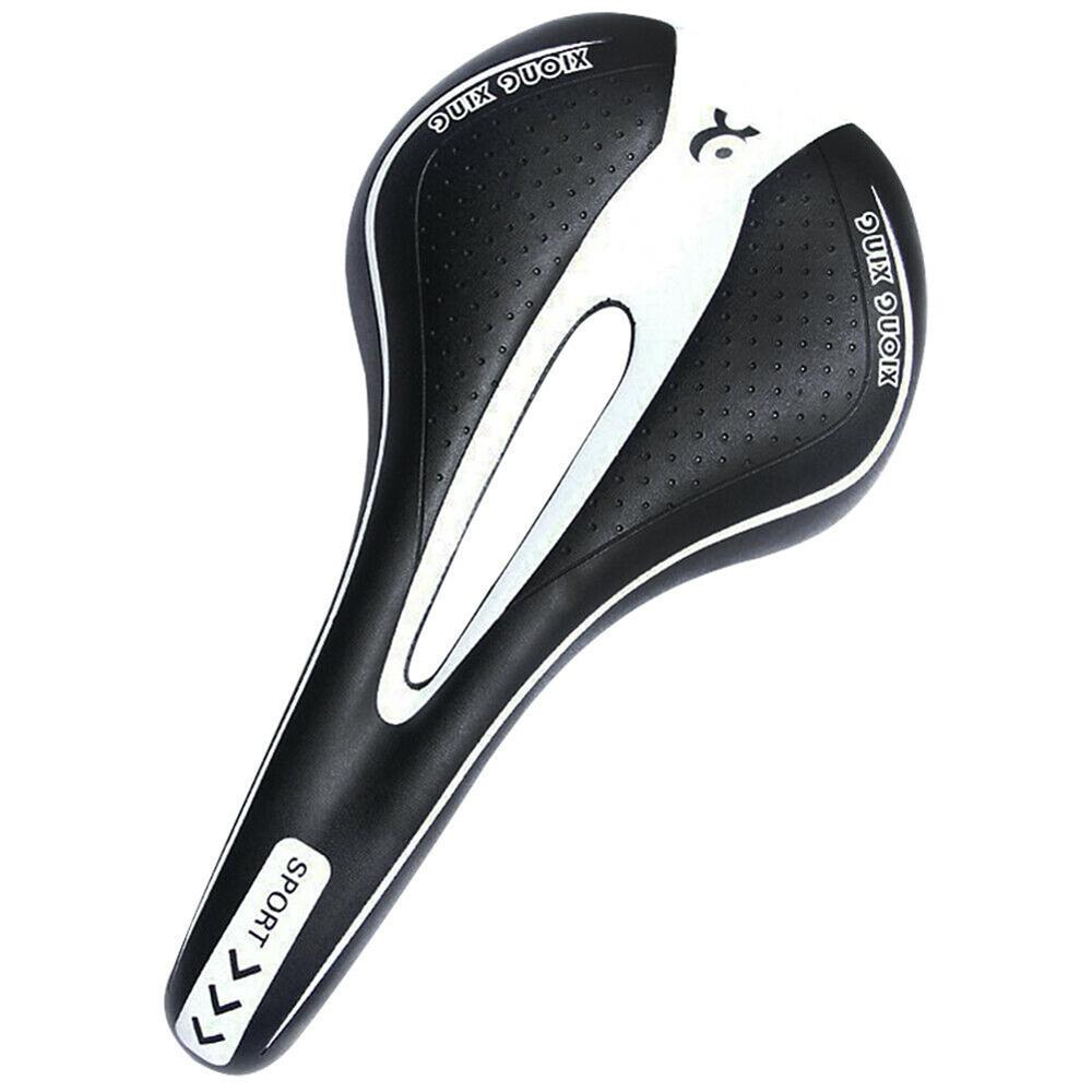 Women Men MTB Bicycle Saddle Ultralight Selle Italia Mountain Bike Seat Ergonomic Comfortable Wave Road Bike Saddle Cycling Seat: YL201873-WH1