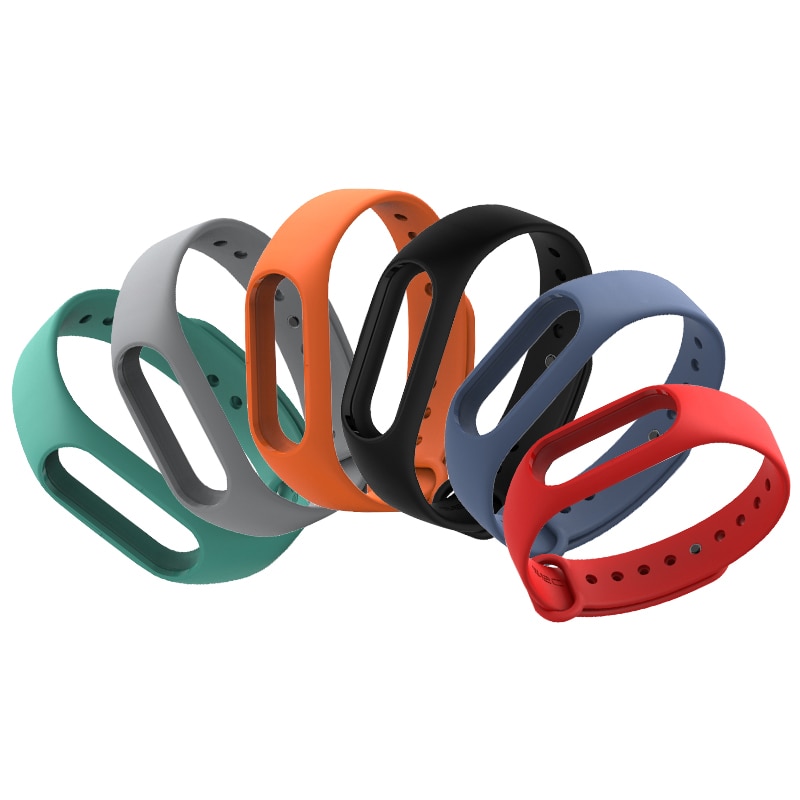 Mi Band 2 Correa para Xiaomi Mi Band 2 pulsera Pulseira Correa de muñeca para Miband 2 pulseras de silicona accesorios Correa