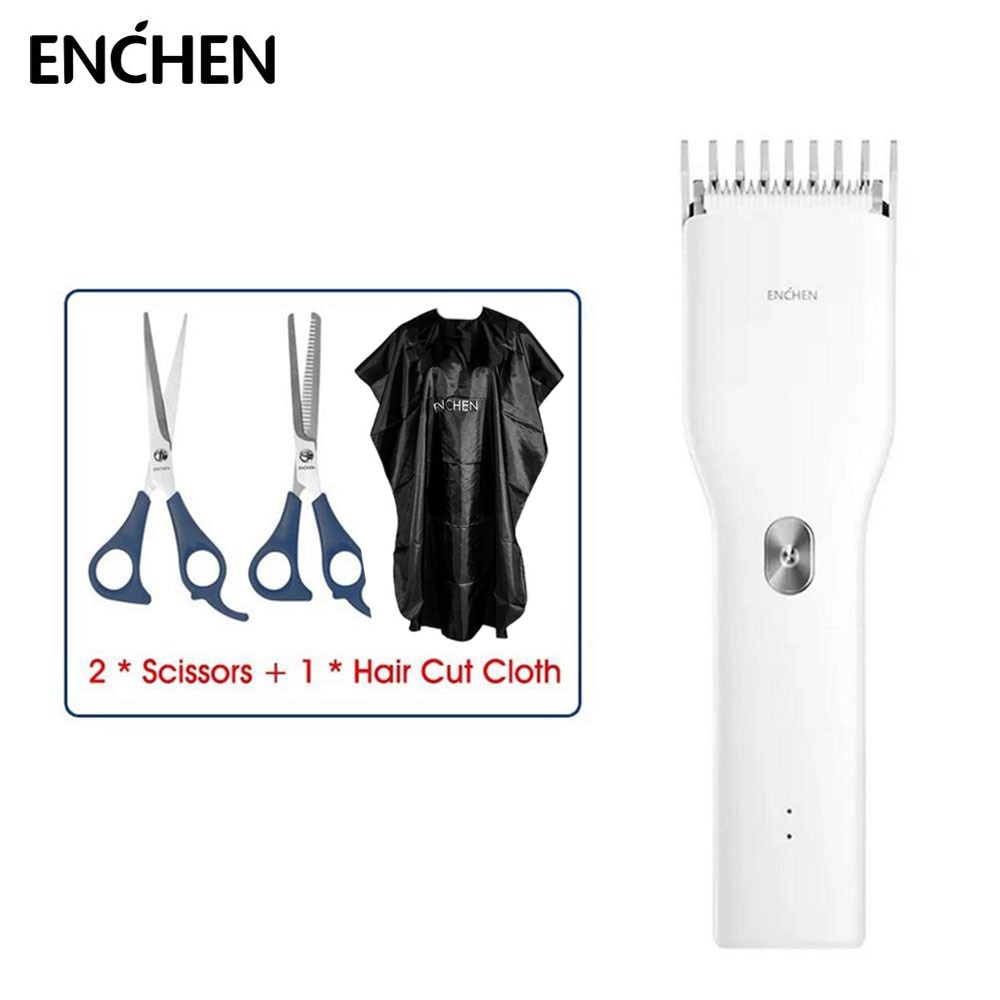 ENCHEN Men Women Hair Clipper Trimmer For Adult Kids USB Rechargeable Hair Cutter Machine Boost Hair Trimmer