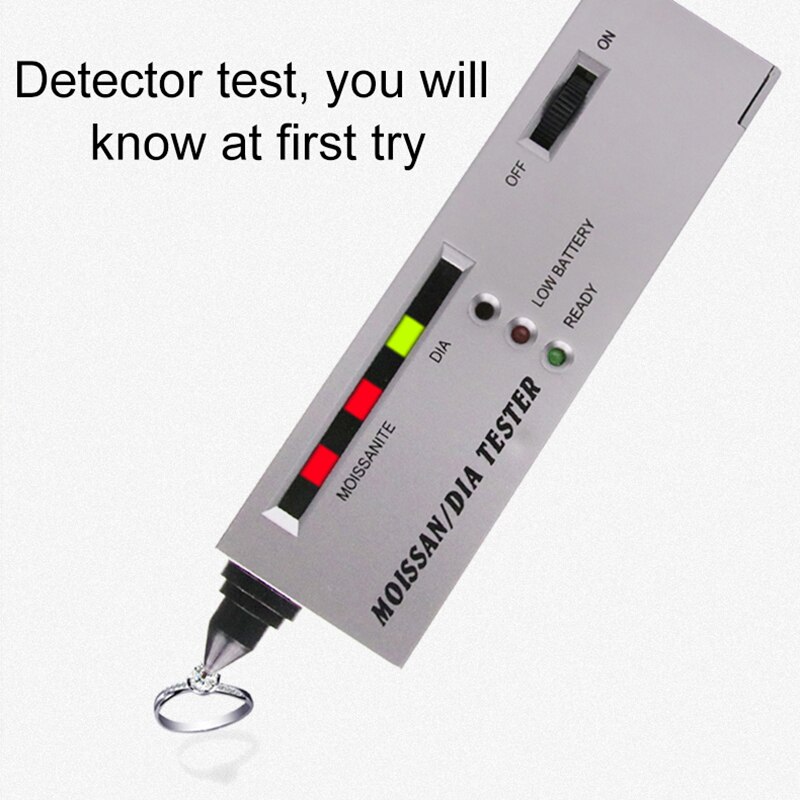 High Accuracy Jeweler Diamond Tester Gemstone Gem Selector Jewelry Watcher Tool Testing Equipment Kit Diamond Indicator Test ^1