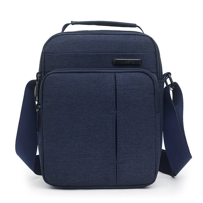 Man Crossbody Bag Casual Waterproof Handbags Practical Handbag Sling Men Shoulder Bag Messenger Bags: Deep Blue