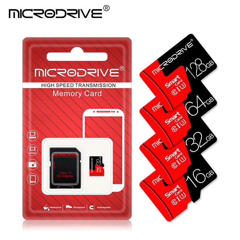 Class10 Geheugenkaart Micro Sd-kaart 16Gb 32Gb 64Gb 128Gb Tf Card Microsd Flash Drive microsd Voor Samsung Smart Phone
