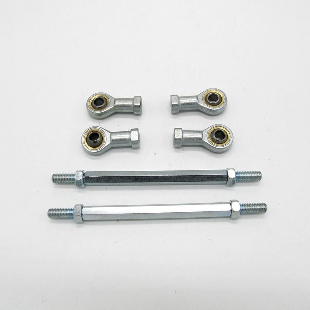 2pcs High Hardness End Ball Joint Bearing Set 8mm Internal Female Metric Thread Rod
